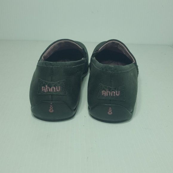 Ahnu Womens Leather Slip-ons - Size 7 US - Pre-owned - C1KG84 - Picture 4 of 7